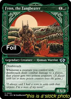 Fynn, the Fangbearer March of the Machine: Multiverse Legends[MUL - 26] Uncom... - Image 1