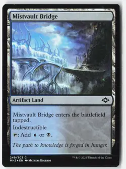 Mistvault Bridge 249 Common Modern Horizons 2 Magic: The Gathering Foil NM - Image 1