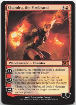 Chandra, the Firebrand - Magic 2013 (M13) - Mythic - Magic: The Gathering - Image 1