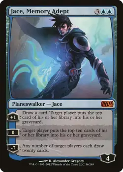 Jace, Memory Adept, Magic 2013, #56 Regular Mythic, Magic the Gathering - Image 1