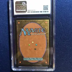 MTG BETA Mountain (Green Sky) CGC 8.5 NM/Mint+, with sub grades, 1993 - Image 2