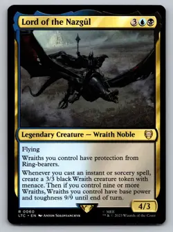 Lord of the Nazgul 60 Commander: The Lord of the Rings: Tales of Middle-earth NM - Image 1
