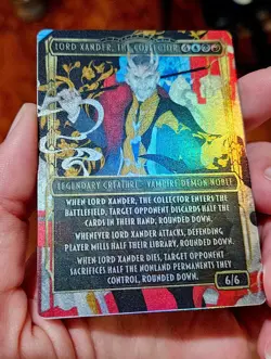 Lord Xander, the Collector Custom Foil Peel Alter - Image 1