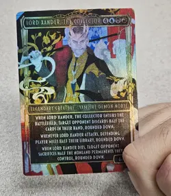 Lord Xander, the Collector Custom Foil Peel Alter - Image 2