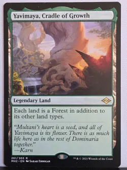 MTG Modern Horizons 2, Yavimaya Cradle of Growth, NM - Image 1