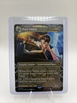 x1 Peter Parker // Amazing Spider-Man SPM Spider-Man MTG 208 M/NM 1x - Image 1