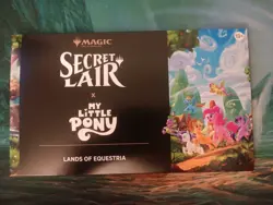 MTG Secret Lair Drop: My Little Pony: The Lands Of Equestria SEALED - Image 1