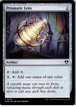 Prismatic Lens - C - Commander Masters - 403 - LP - Normal - Image 1