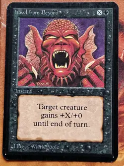 Mtg Alpha Howl From Beyond - Image 1