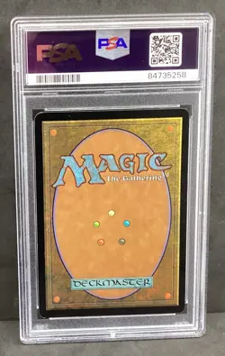 UNHOLY STRENGTH 7th Edition Foil C PSA 8 NM - MT Graded MTG Black Enchantment - Image 2