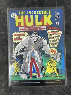 Bruce Banner / The Incredible Hulk (0390) - Foil - Borderless MTG Marvel Heroes - Image 2