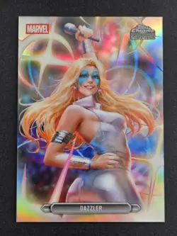 2026 Topps Chrome Marvel Dazzler Fanfare Refractor Insert #FF-12 - Image 2