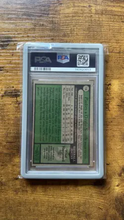 1979 Topps Ozzie Smith #116 (RC) Signed PSA 8 DNA Auto 10 - Image 2