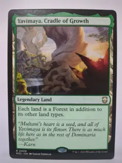 MTG Yavimaya, Cradle of Growth 0409 Commander: Modern Horizons 3 NM - Image 1
