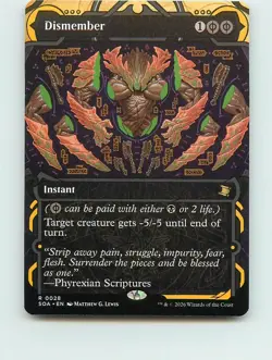 Dismember - R28 - MTG - Secrets of Strixhaven: Mystical Archive (SOA) - Image 1