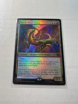 North Wind Avatar Foil (Teenage Mutant Ninja Turtles) MTG near_mint Magic Card - Image 1