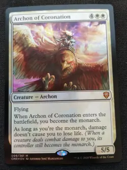 Archon Of Coronation - Foil - Commander Legends - NM - EN - 009 - Image 1
