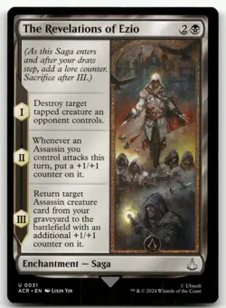 The Revelations of Ezio #31 (NM) Assassin's Creed ACR Magic MTG - Image 1