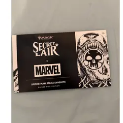 Magic: The Gathering Secret Lair x Marvel Spider-Man Mana Symbiote Raised Foil - Image 1