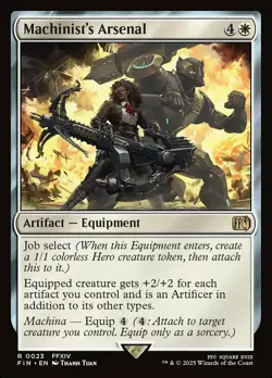 Machinist's Arsenal Light Play, English Magic the Gathering MTG Final Fantasy - Image 1