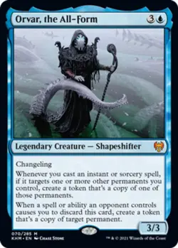 1x Orvar, the All-Form Light Play, English Kaldheim MTG Magic - Image 1