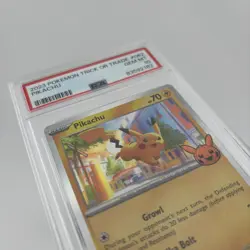 Pokemon Pikachu 062/193 Trick Or Trade HOLO 2023 062 #062 - PSA 10 - Image 4