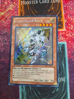 Yu-Gi-Oh! Constellar Kaus HA07-EN045 Secret Rare 1st Edition Near Mint - Image 1
