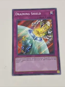 Yugioh - Draining Shield x 3 - 1st Edition - NM - Plus Free Holographic Card - A - Image 4