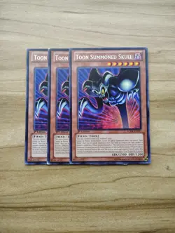 Yu-Gi-Oh! - Toon Summoned Skull 3x - Rare - Full Playset - LCJW-EN237 - Image 1