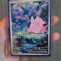 The Pokemon Company Clefairy 094/088 Paldea Evolved Holo IR English HP 70 - Image 1