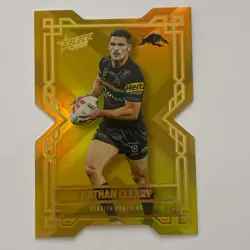 Nathan Cleary Gold Die Cut 070/250 2026 NRL League Heroes Penrith Panthers - Image 1