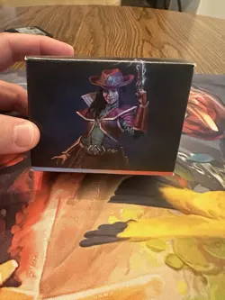 MTG: Outlaws Of Thunder Junction Commander Deck: Quick Draw - Opened And Sleeved - Image 1