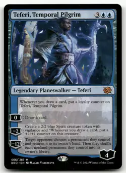Teferi, Temporal Pilgrim #66 (NM) Brothers' War BRO Magic MTG - Image 1