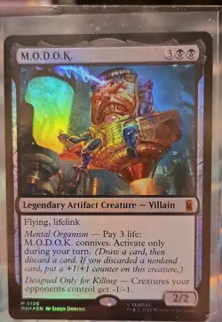 M.O.D.O.K. Marvel Super Heroes Foil - Image 1