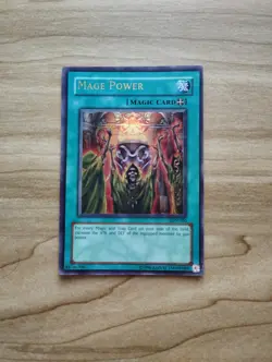 Yu-Gi-Oh! - Mage Power - LON-050 - (Magic Card) - Ultra Rare - Image 1