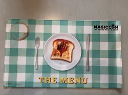 Magic: The Menu W/ Brian David Marshall- MagicCon Vegas 2026 Exclusive Playmat - Image 1