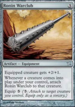 4x Ronin Warclub MTG - Betrayers of Kamigawa - Moderate Play - Image 1