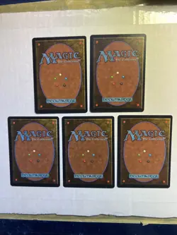 MTG Antiquities Set of 5 Urza's Mine (tower) x4 MINT to NM, 1 LP 1994 - Image 2