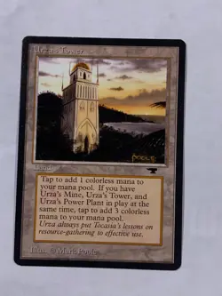 MTG Urza's Tower Island Antiquities English"Vintage" - Image 1