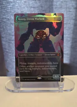 Krang, Utrom Warlord (Borderless) (Foil) TMNT - Image 1