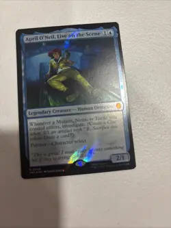 Magic April O'Neil Live on the Scene Teenage Mutant Ninja Turtles Surge Foil - Image 1