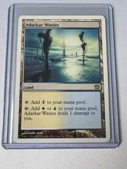 Adarkar Wastes - MTG - 9th Edition - 9ED - LP - Image 1