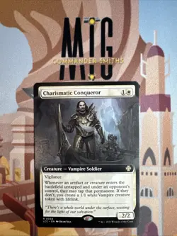 Charismatic Conqueror 🔥 Extended NonFOIL 🔥 MTG NM Lost Caverns of Ixalan 0038 - Image 1