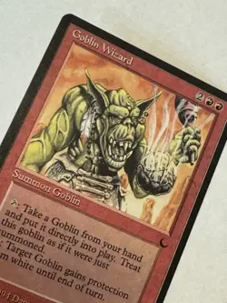 Magic The Gathering Goblin Wizard The Dark Regular - Image 5