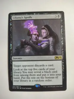 Liliana's Spoils 294 R Core Set 2019 Magic: The Gathering Near Mint - Image 1
