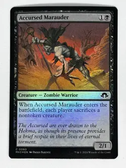 Accursed Marauder Foil - MTG Modern Horizons 3 - Image 1