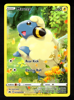 Mareep GG34/GG70 Crown Zenith Galarian Gallery NM Pokemon TCG - Image 1