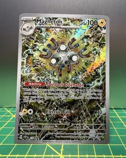Pokemon TCG SV Scarlet & Violet Promo Magneton 159 Promo Holo ENG 100 HP - Image 1