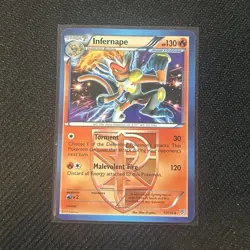 Infernape 17/135 Plasma Storm Team Plasma Holo Rare 130 HP 2012 Pokemon TCG - Image 1