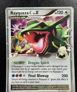 Rayquaza C LV.X DP47 Holo Promo Diamond and Pearl Promos MP - Image 2